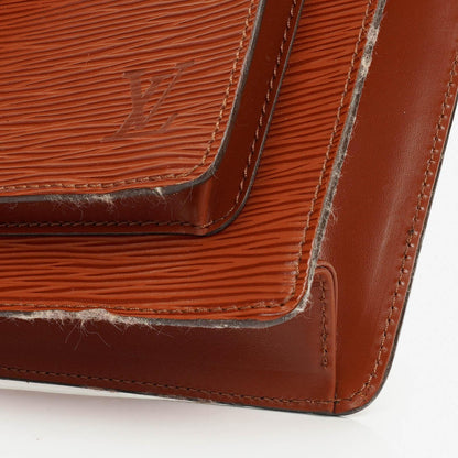 Louis Vuitton Monceau Handtasche aus braunem Epi Leder