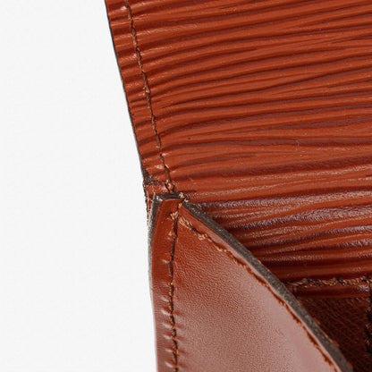 Louis Vuitton Monceau Handtasche aus braunem Epi Leder