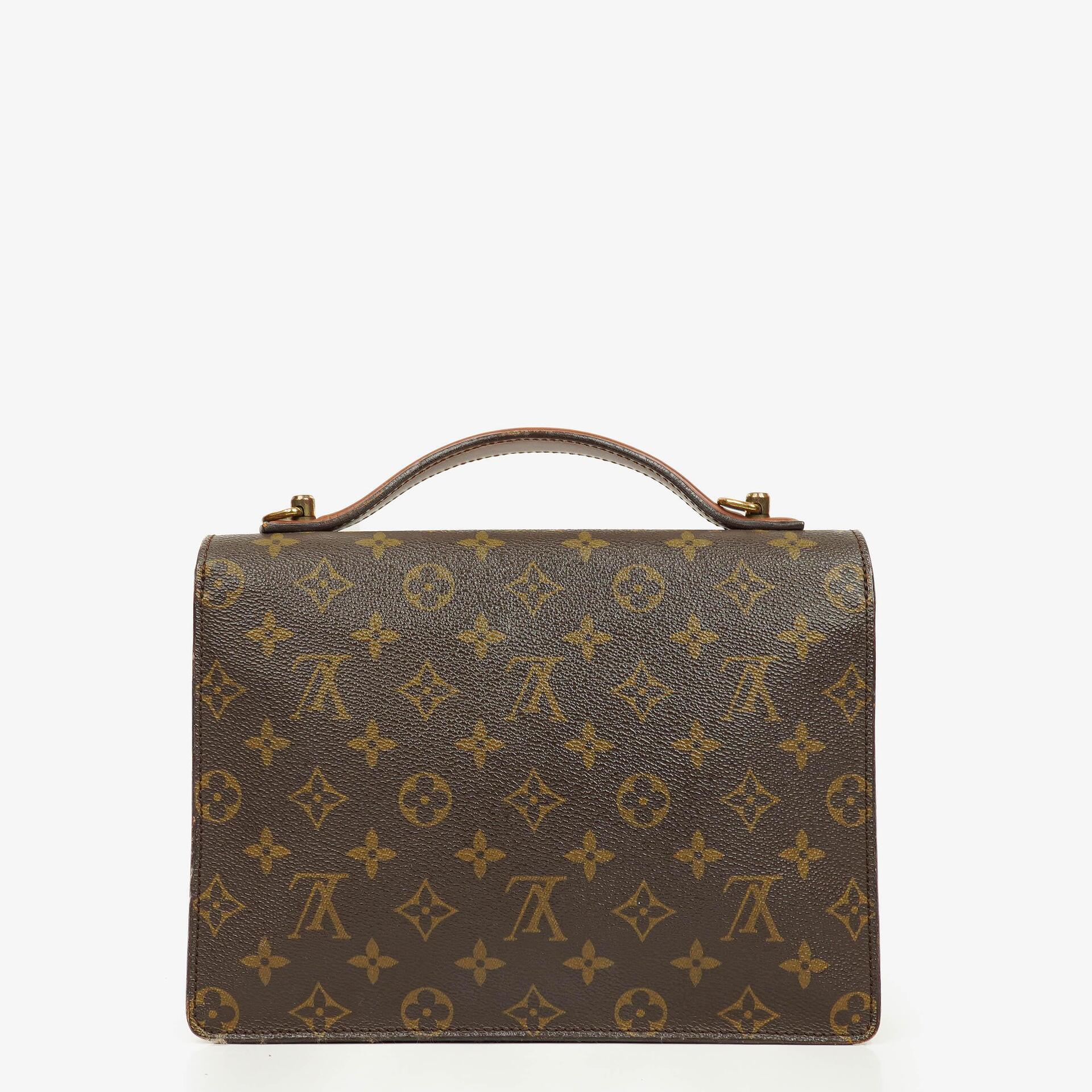 Louis Vuitton Monceau Monogram Canvas Handtasche