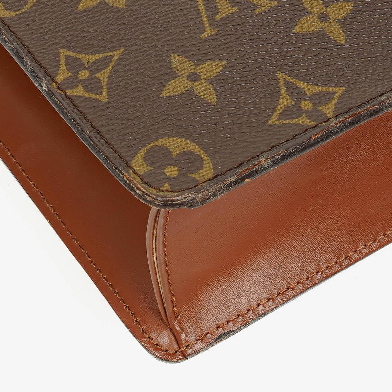 Louis Vuitton Monceau Monogram Canvas Handtasche