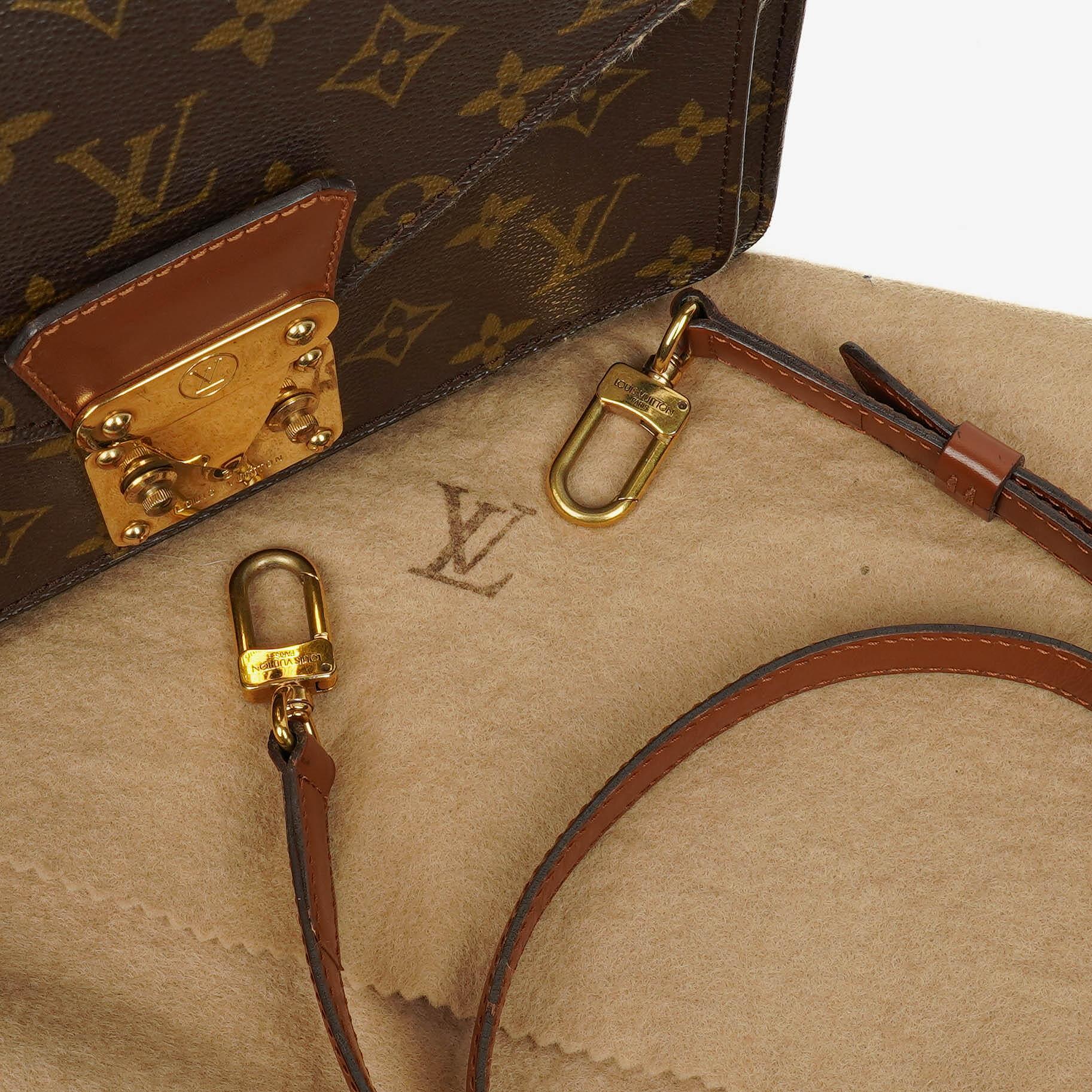 Louis Vuitton Monceau Monogram Canvas Handtasche