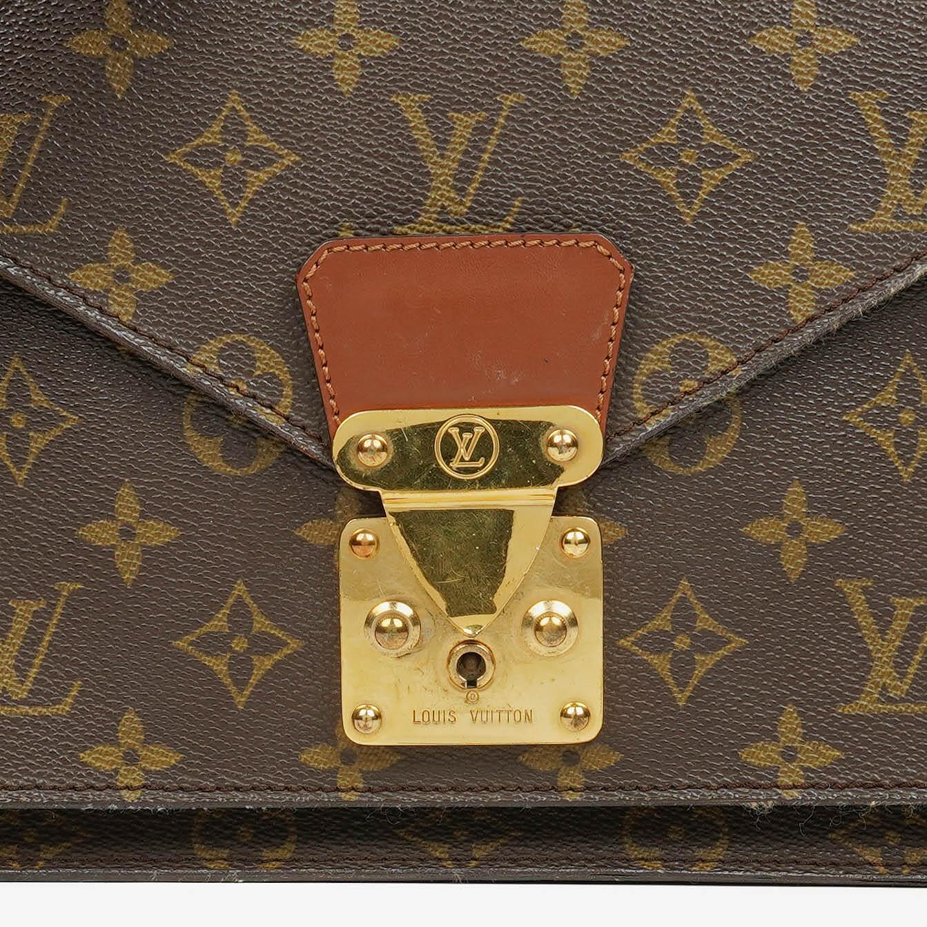 Louis Vuitton Monceau Monogram Canvas Handtasche