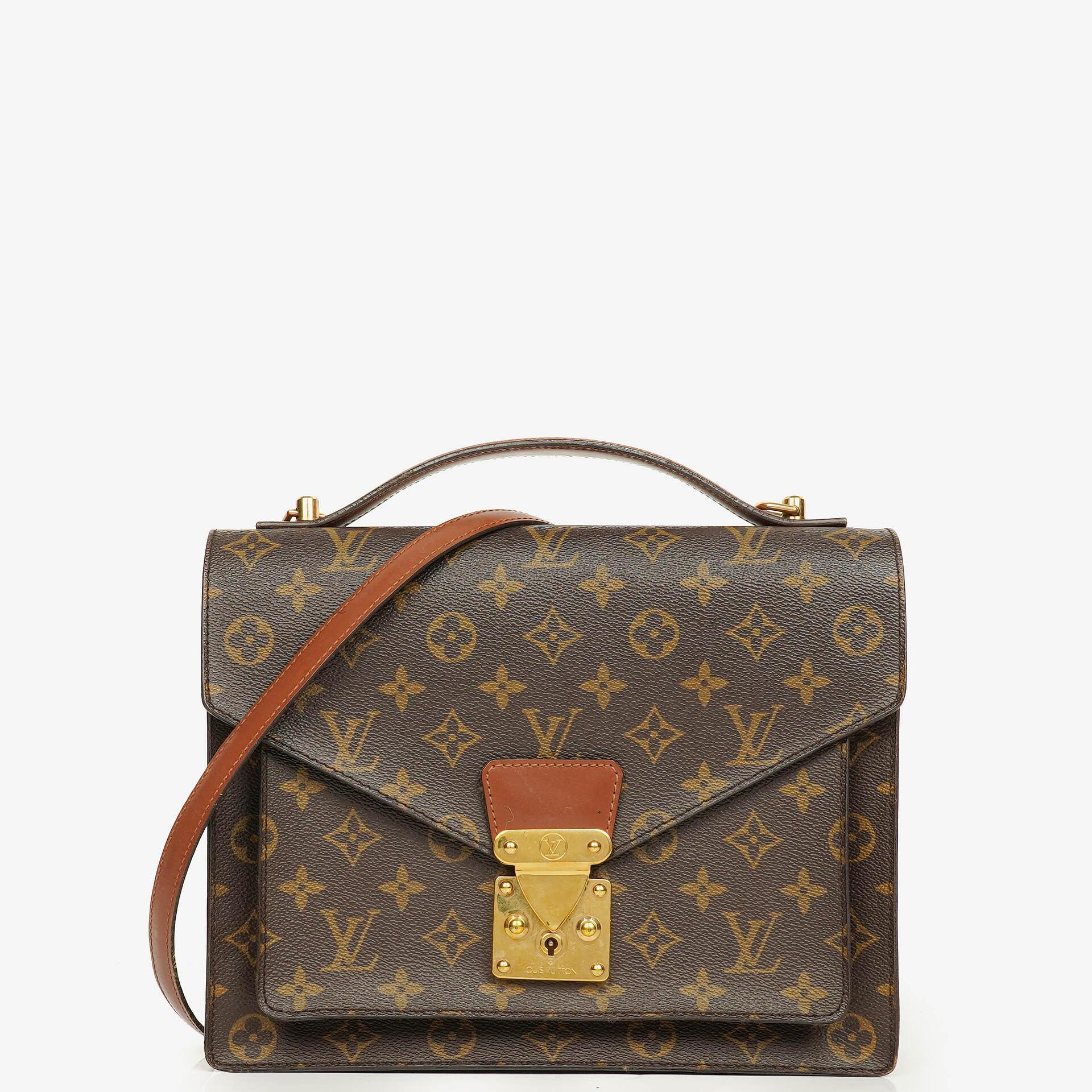 Louis Vuitton Monceau Handtasche aus Monogram Canvas