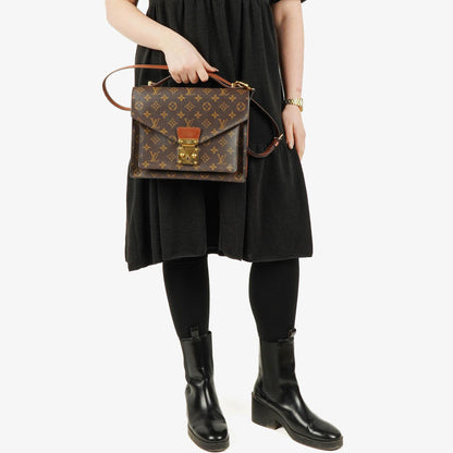 Louis Vuitton Monceau Handtasche aus Monogram Canvas