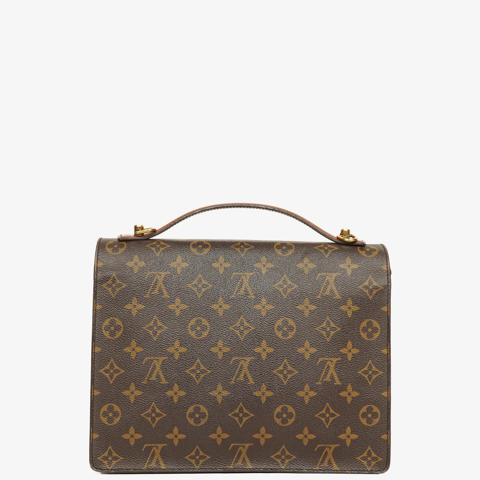 Louis Vuitton Monceau Handtasche aus Monogram Canvas
