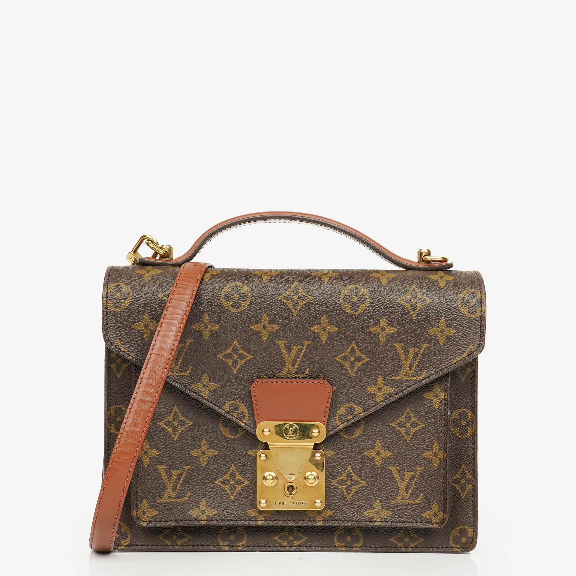 Louis Vuitton Monceau Handtasche aus Monogram Canvas
