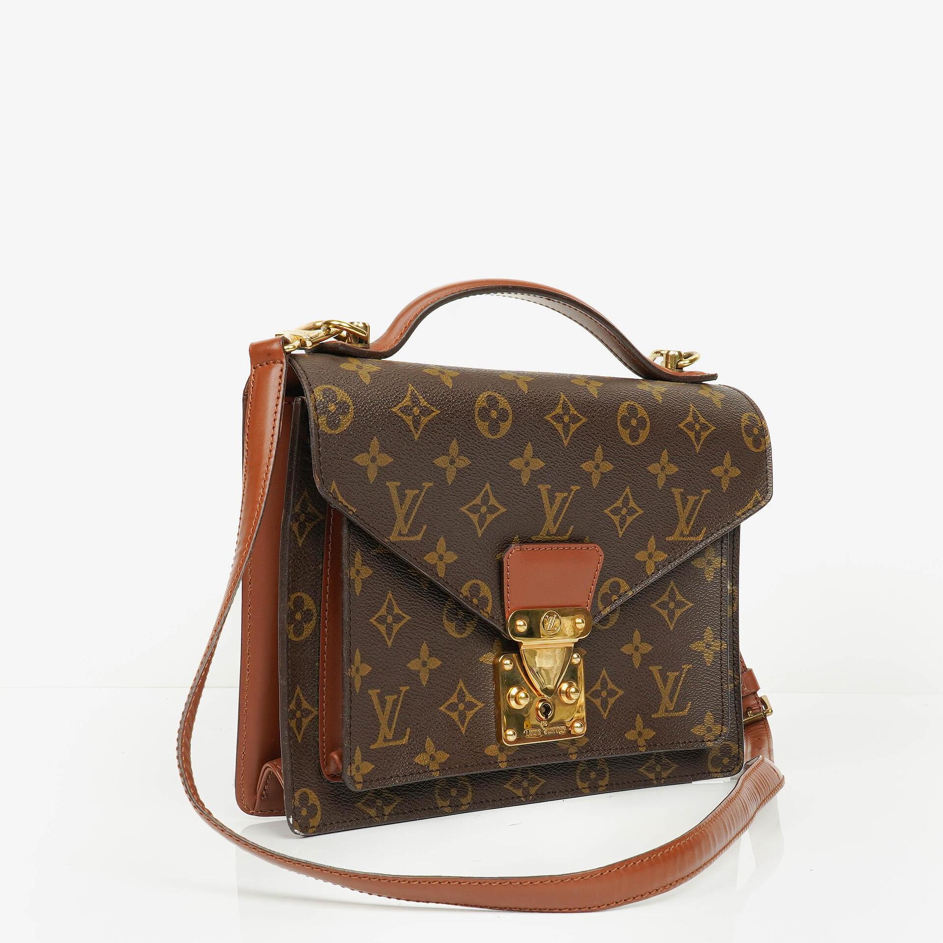Louis Vuitton Monceau Handtasche aus Monogram Canvas