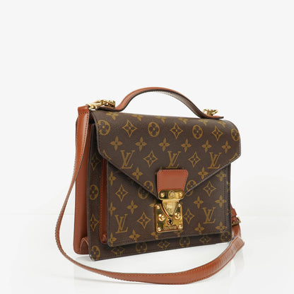 Louis Vuitton Monceau Handtasche aus Monogram Canvas