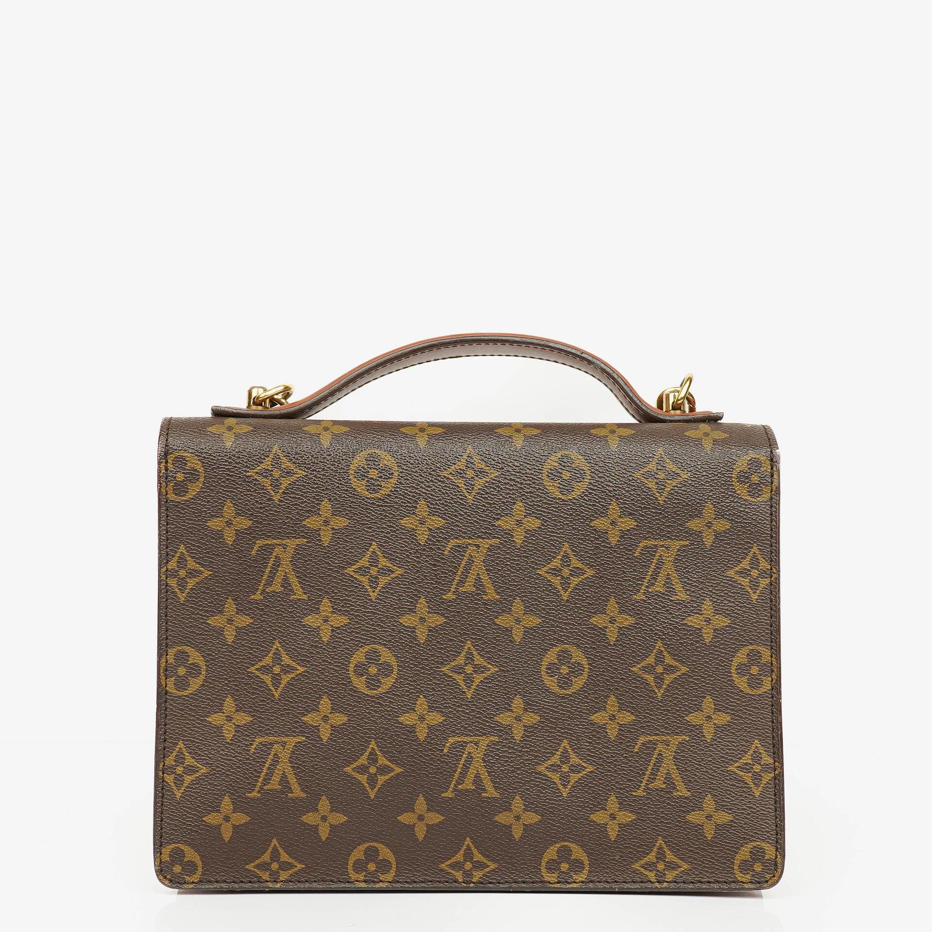 Louis Vuitton Monceau Handtasche aus Monogram Canvas