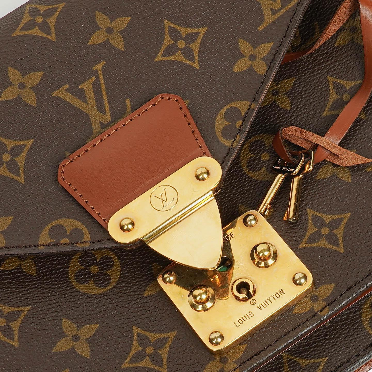 Louis Vuitton Monceau Handtasche aus Monogram Canvas