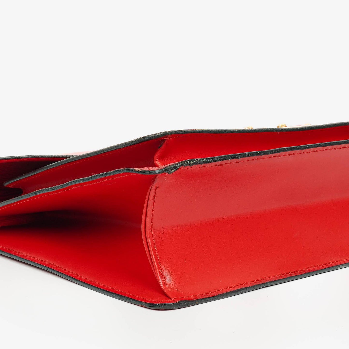Louis Vuitton Monceau Handtasche aus rotem Epi Leder