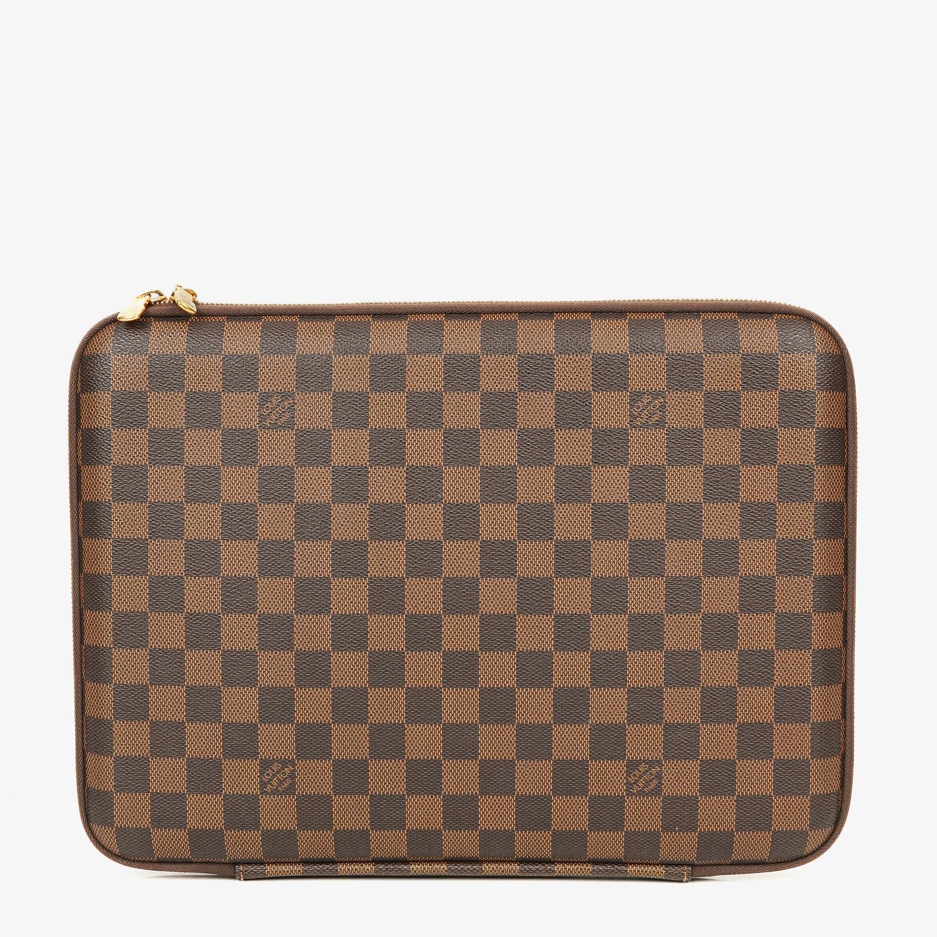 Louis Vuitton 13" Laptop Sleeve aus Monogramm Canvas