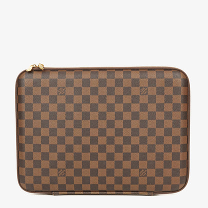 Louis Vuitton 13" Laptop Sleeve aus Monogramm Canvas
