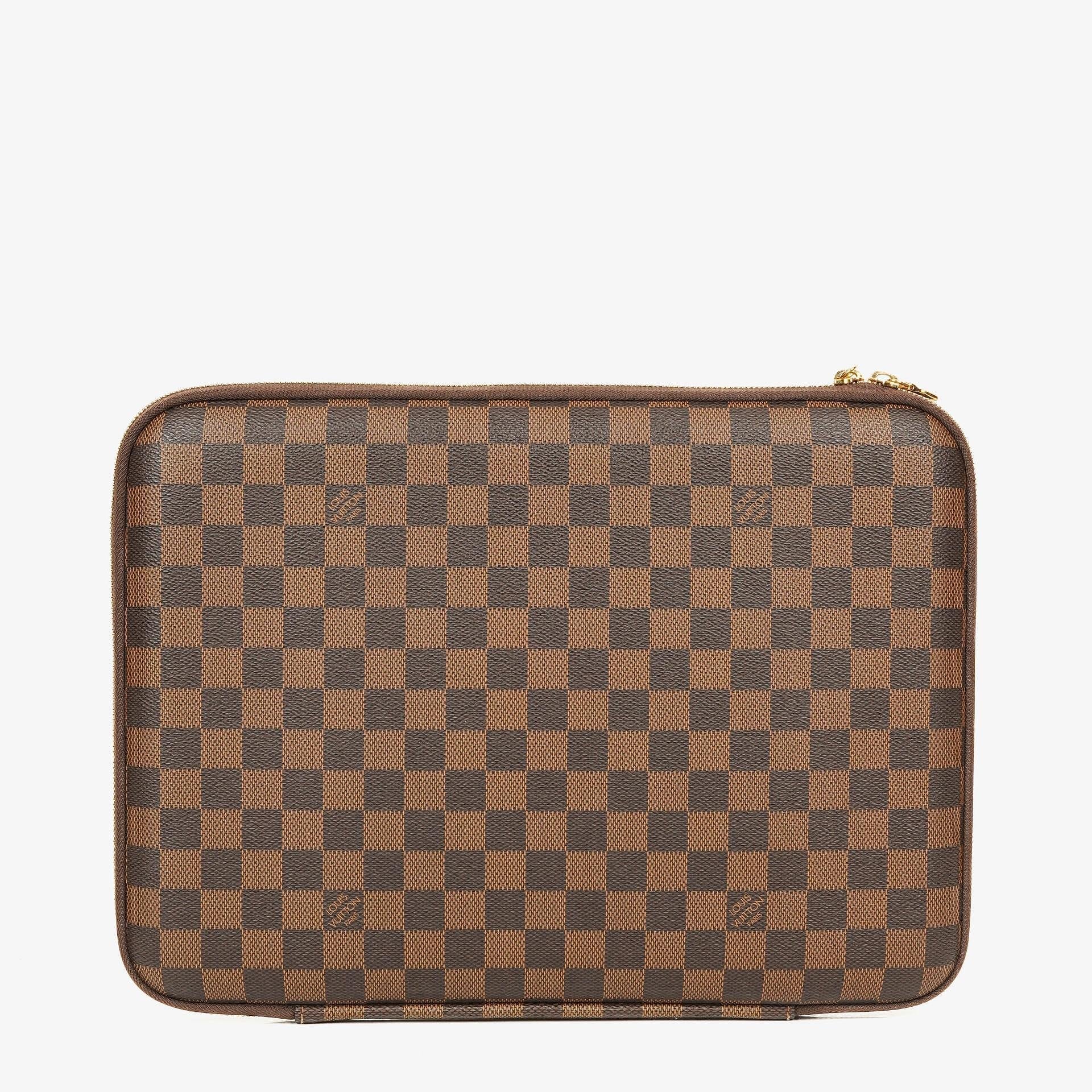 Louis Vuitton 13" Laptop Sleeve aus Monogramm Canvas