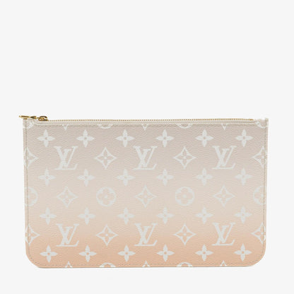 Louis Vuitton Neverfull MM Pochette Monogram By The Pool Brume