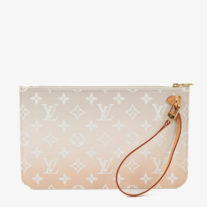 Louis Vuitton Neverfull MM Pochette Monogram By The Pool Brume