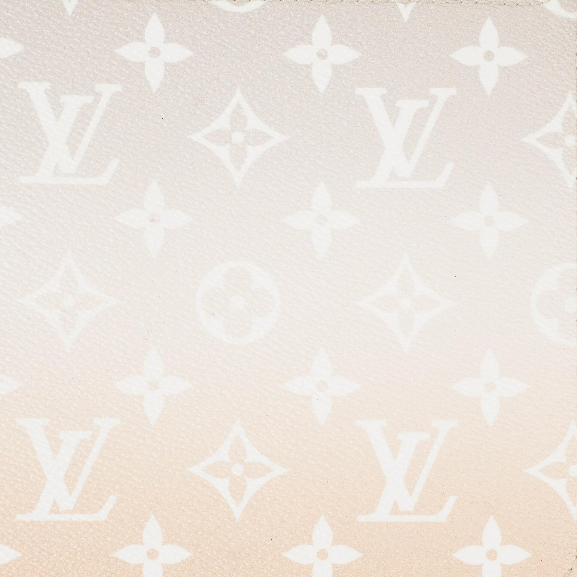 Louis Vuitton Neverfull MM Pochette Monogram By The Pool Brume