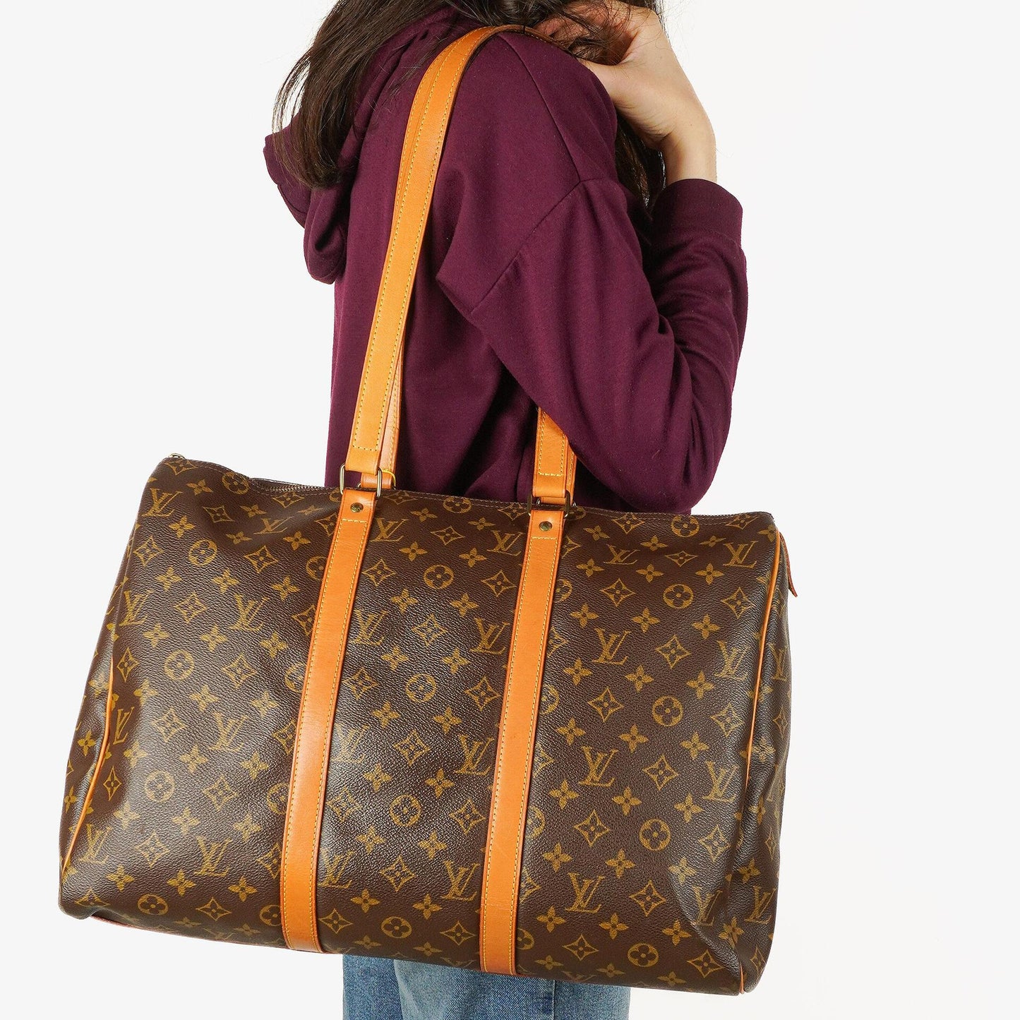 Louis Vuitton Sac Flanerie Tasche aus Monogram Canvas