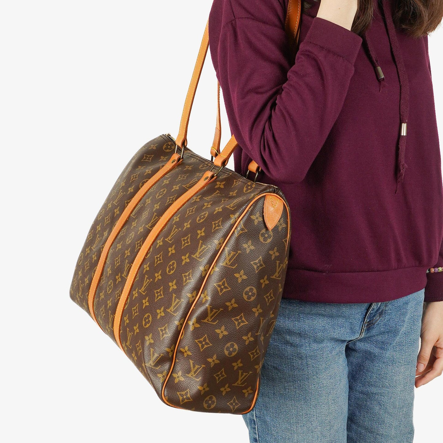 Louis Vuitton Sac Flanerie Tasche aus Monogram Canvas