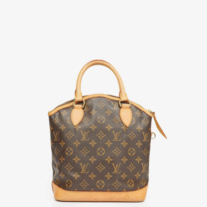Louis Vuitton Monogramm Canvas Lockit Vertikale PM Tasche
