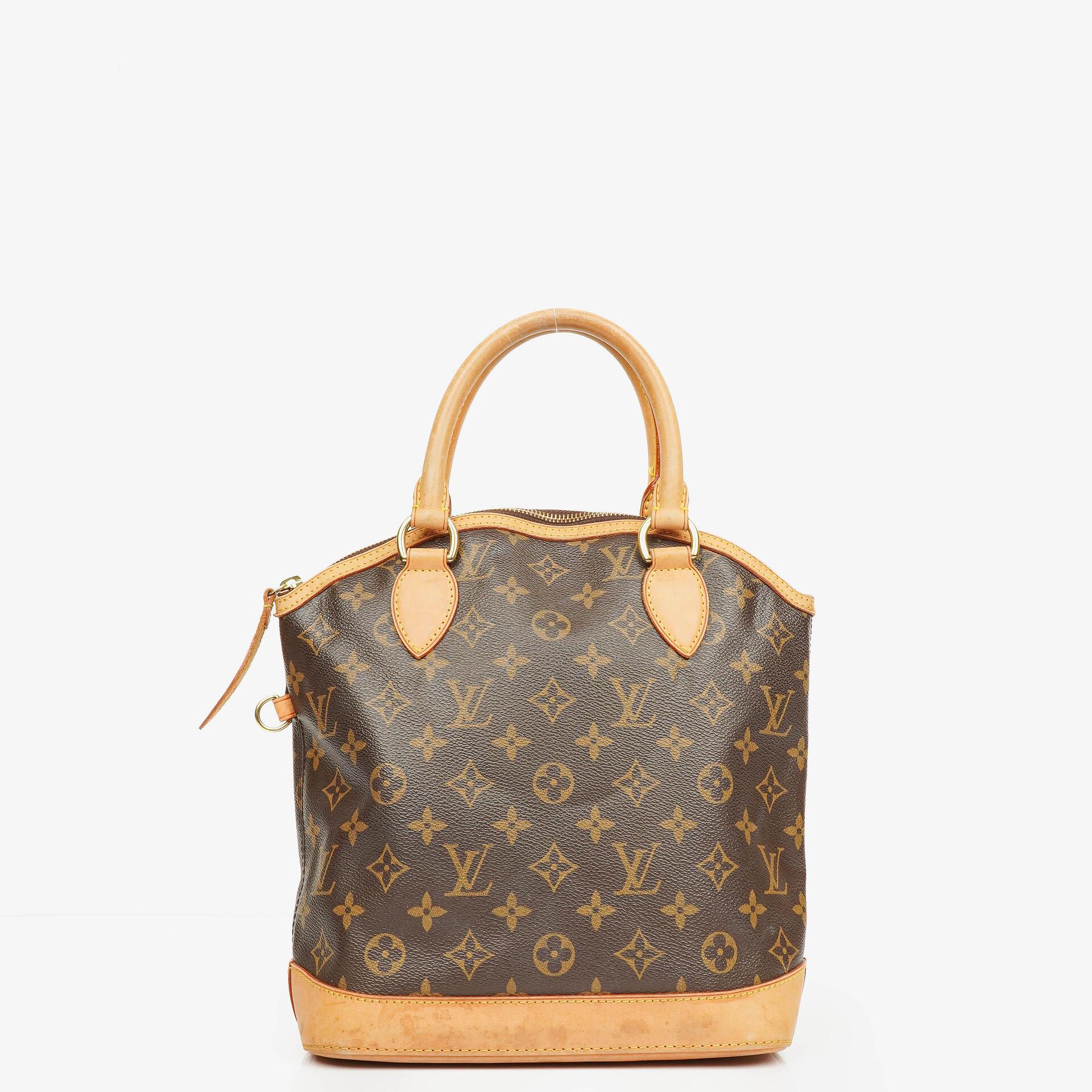 Louis Vuitton Monogramm Canvas Lockit Vertikale PM Tasche
