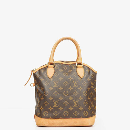 Louis Vuitton Monogramm Canvas Lockit Vertikale PM Tasche