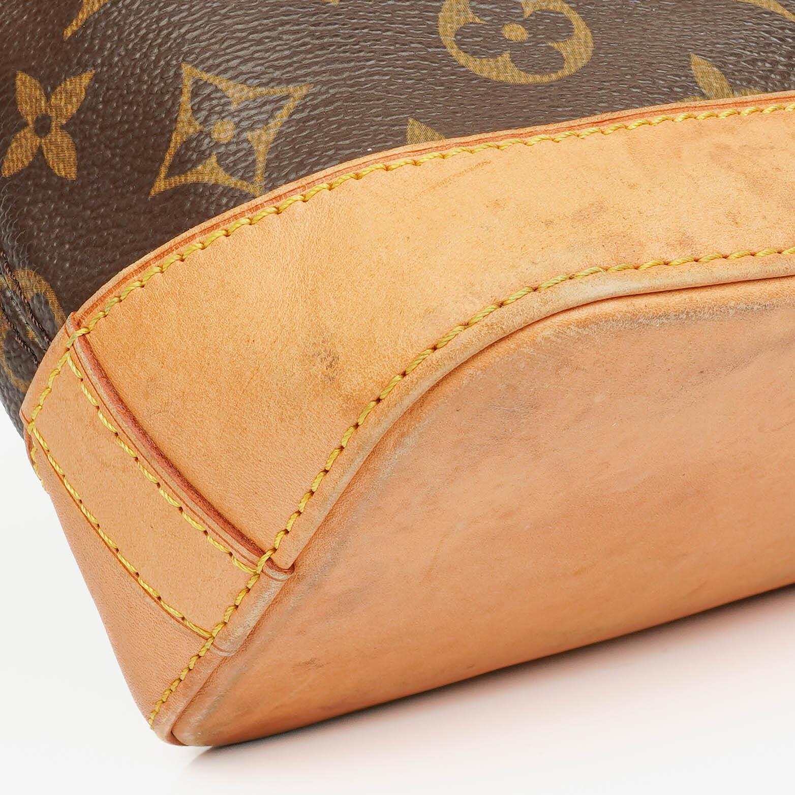 Louis Vuitton Monogramm Canvas Lockit Vertikale PM Tasche