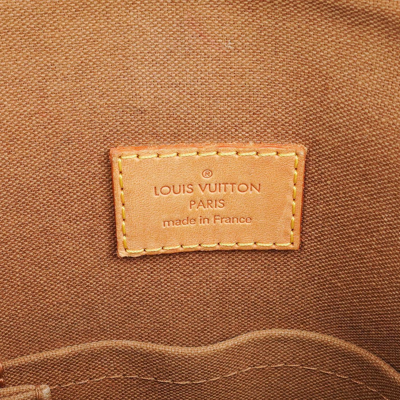 Louis Vuitton Monogramm Canvas Lockit Vertikale PM Tasche