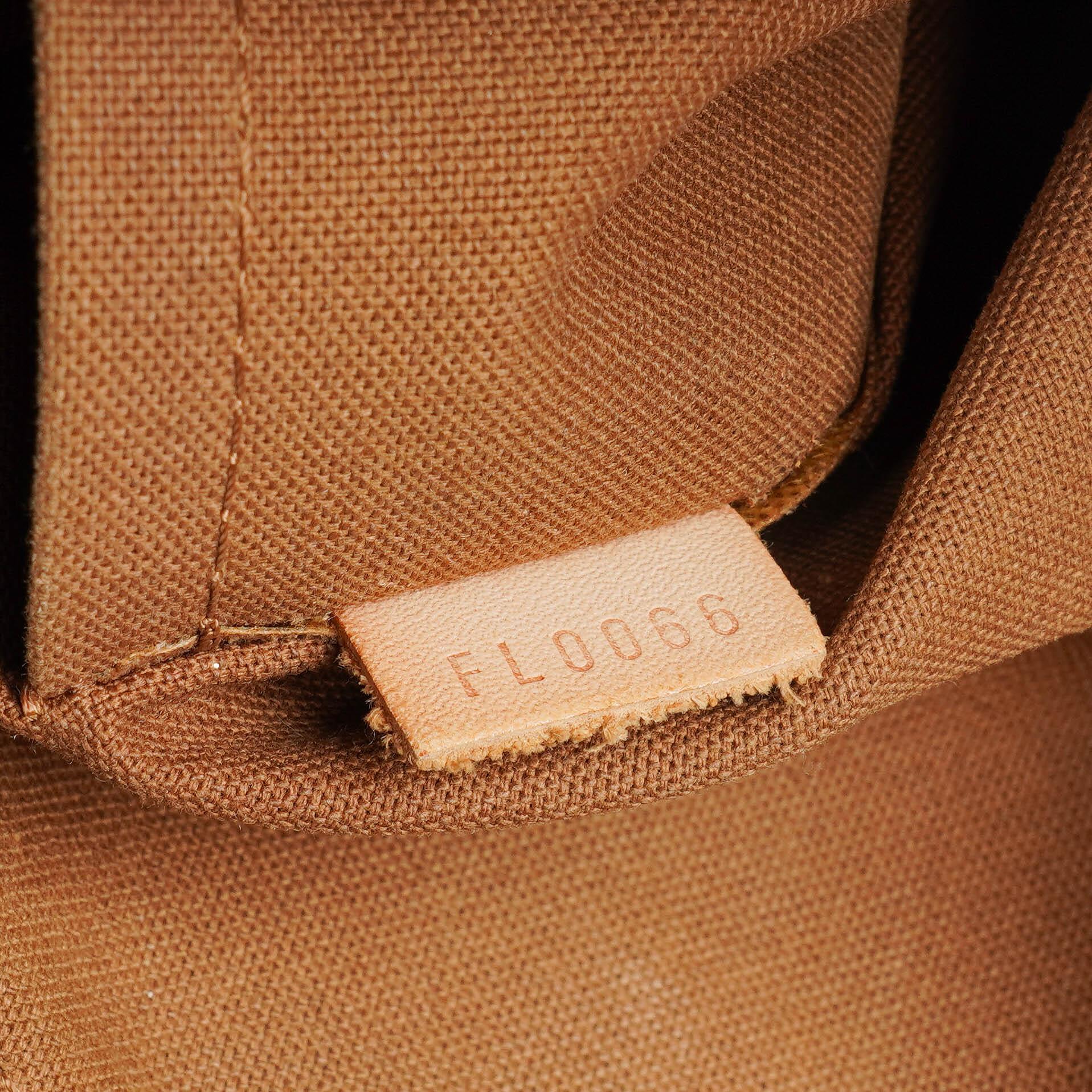 Louis Vuitton Monogramm Canvas Lockit Vertikale PM Tasche