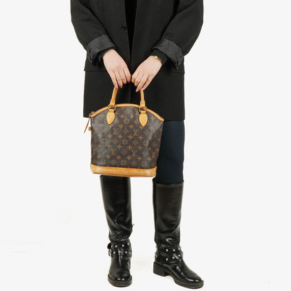 Louis Vuitton Lockit Vertical PM Tasche aus Monogram Canvas