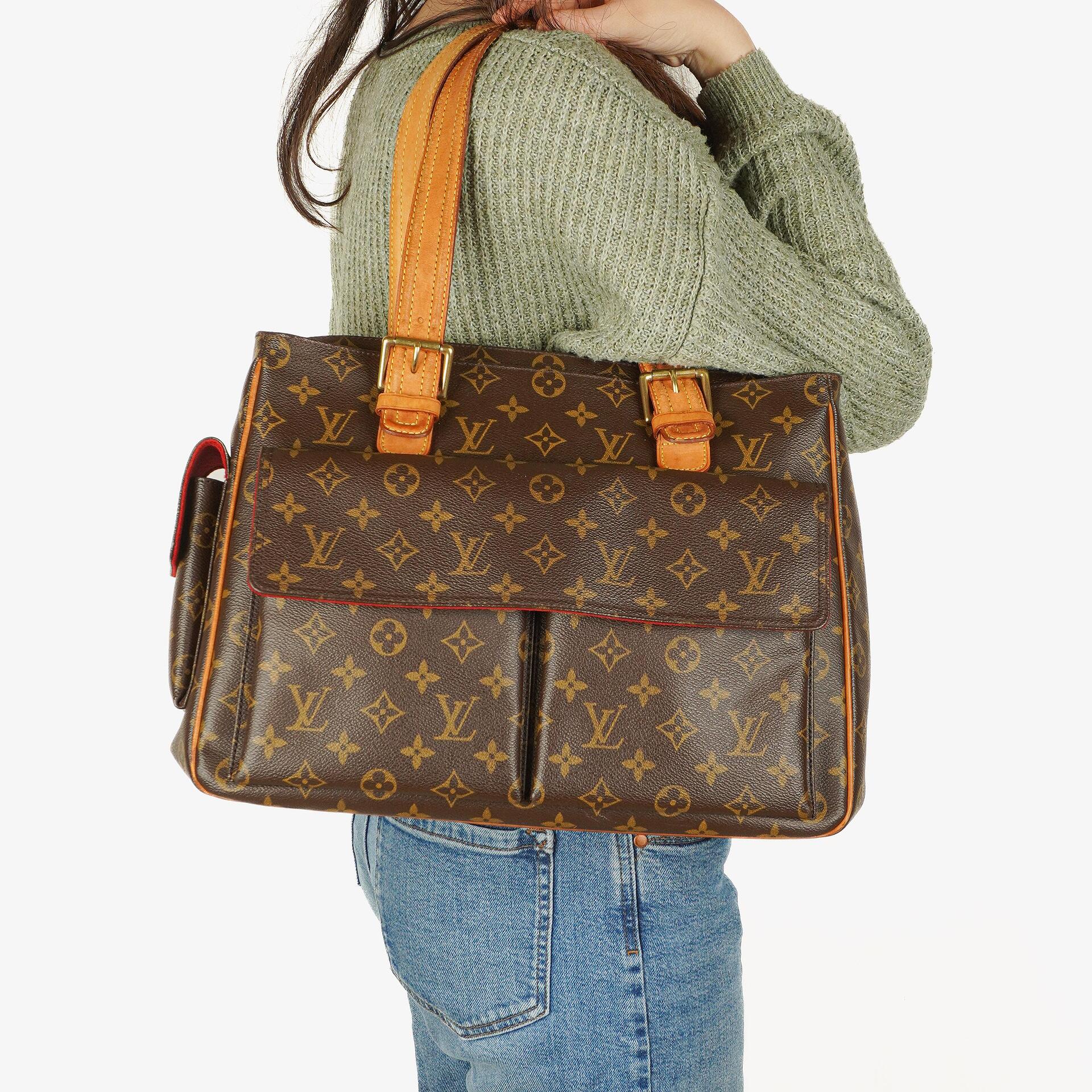 Louis Vuitton Monogram Canvas Multiple Cite Tasche