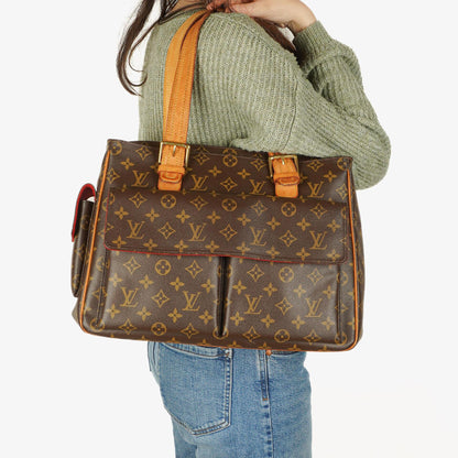 Louis Vuitton Monogram Canvas Multiple Cite Tasche