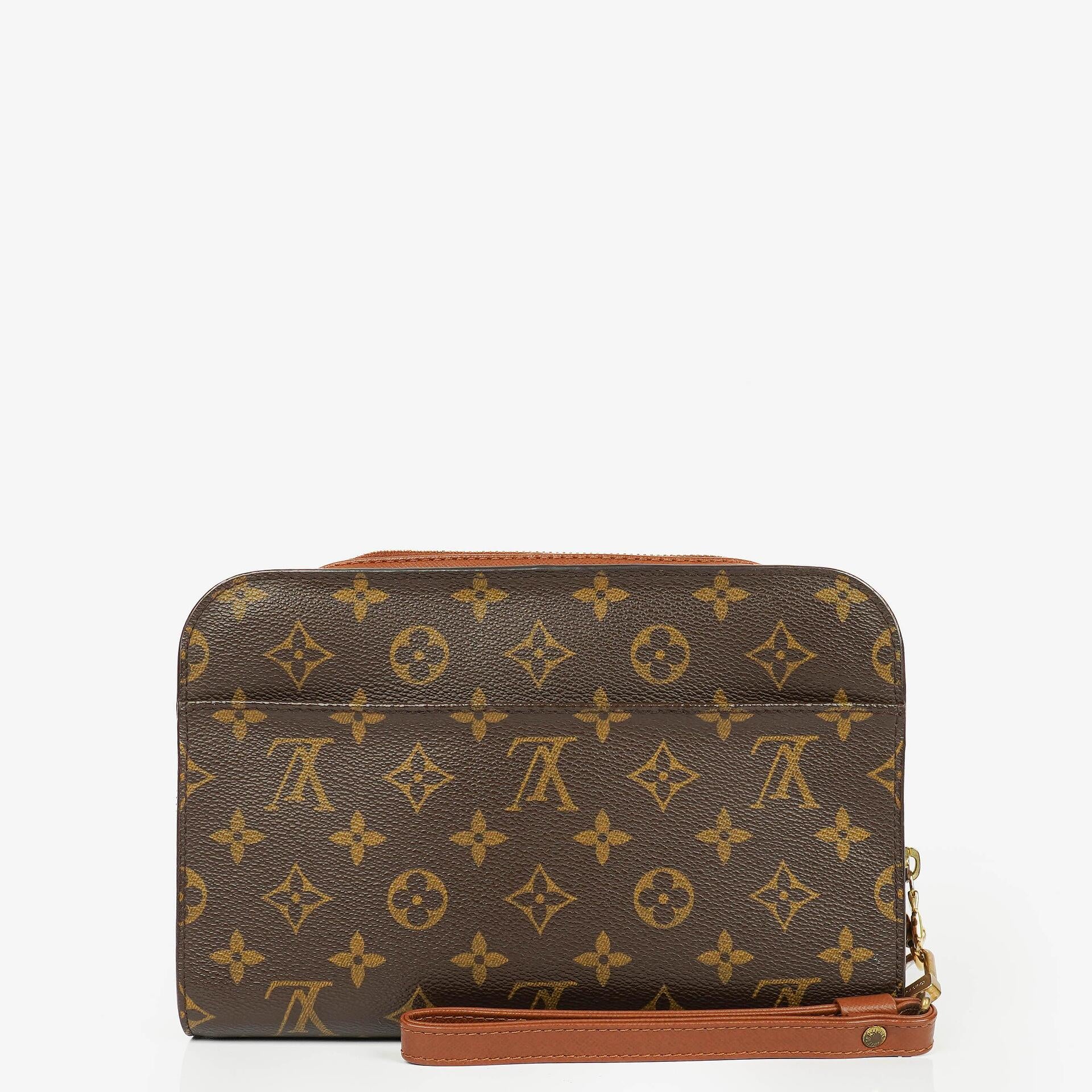 Louis Vuitton Monogram Canvas Orsay Clutch Tasche