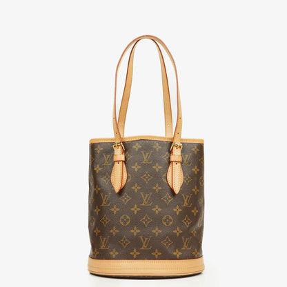 Louis Vuitton Petit Bucket Bag aus Monogram Canvas