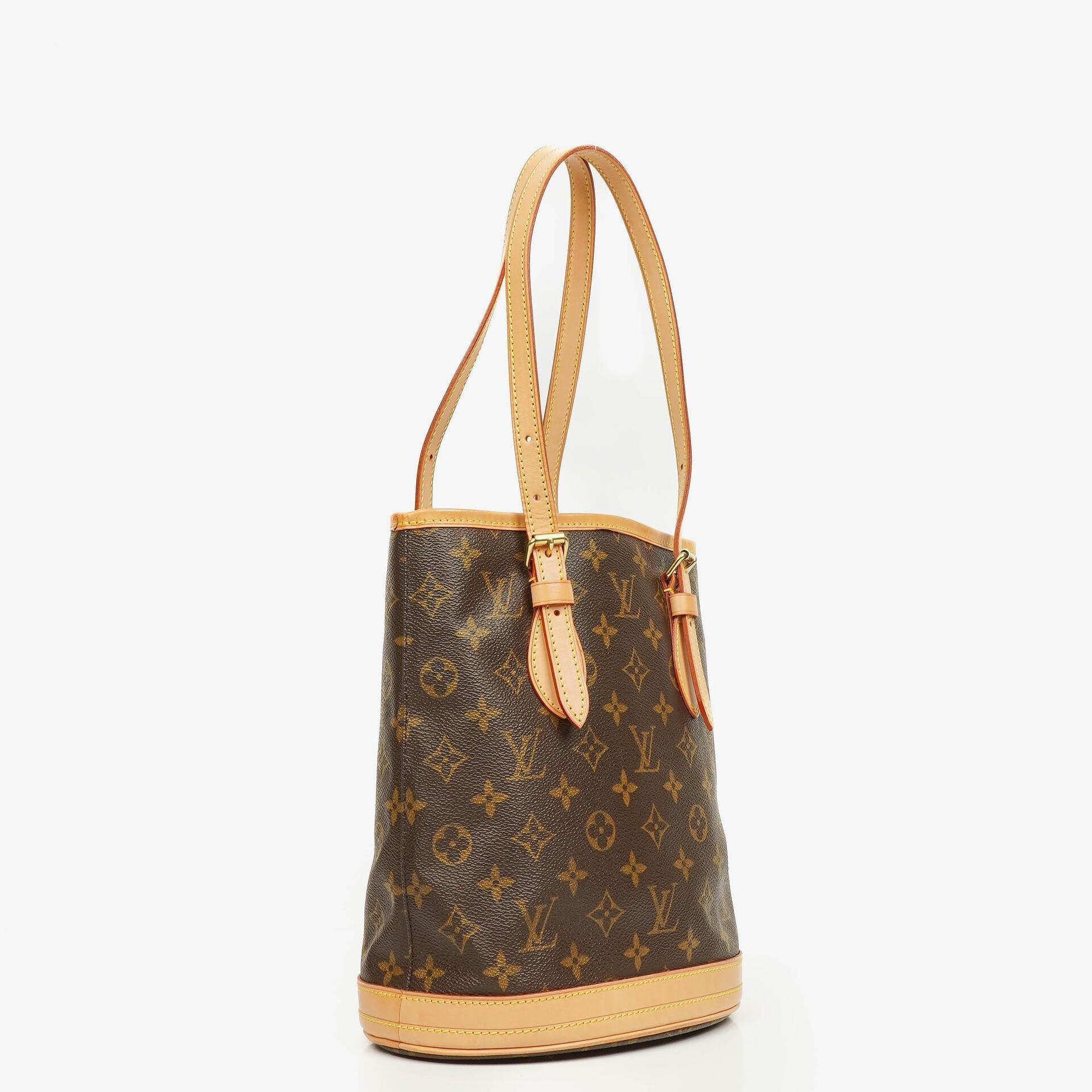 Louis Vuitton Petit Bucket Bag aus Monogram Canvas