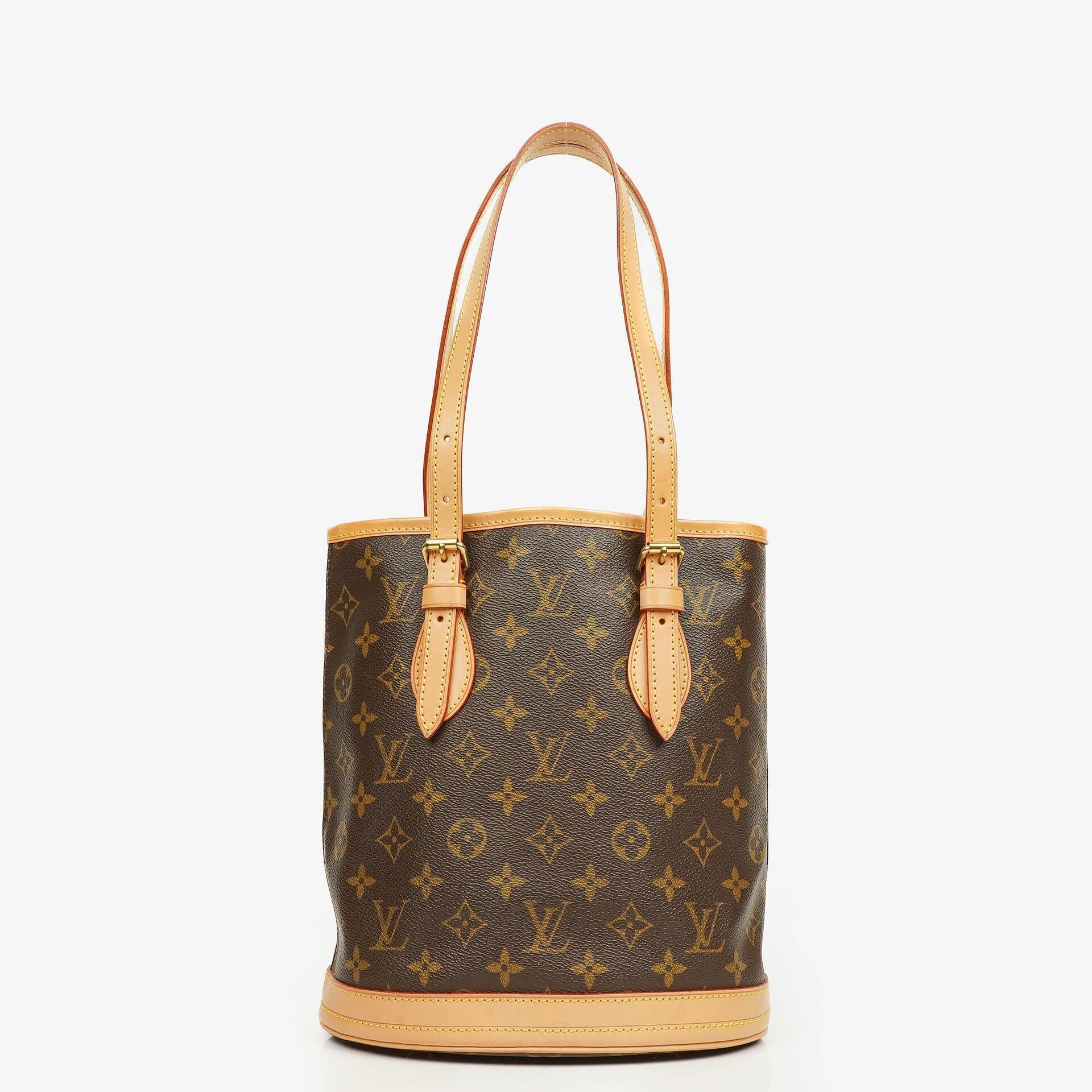 Louis Vuitton Petit Bucket Bag aus Monogram Canvas