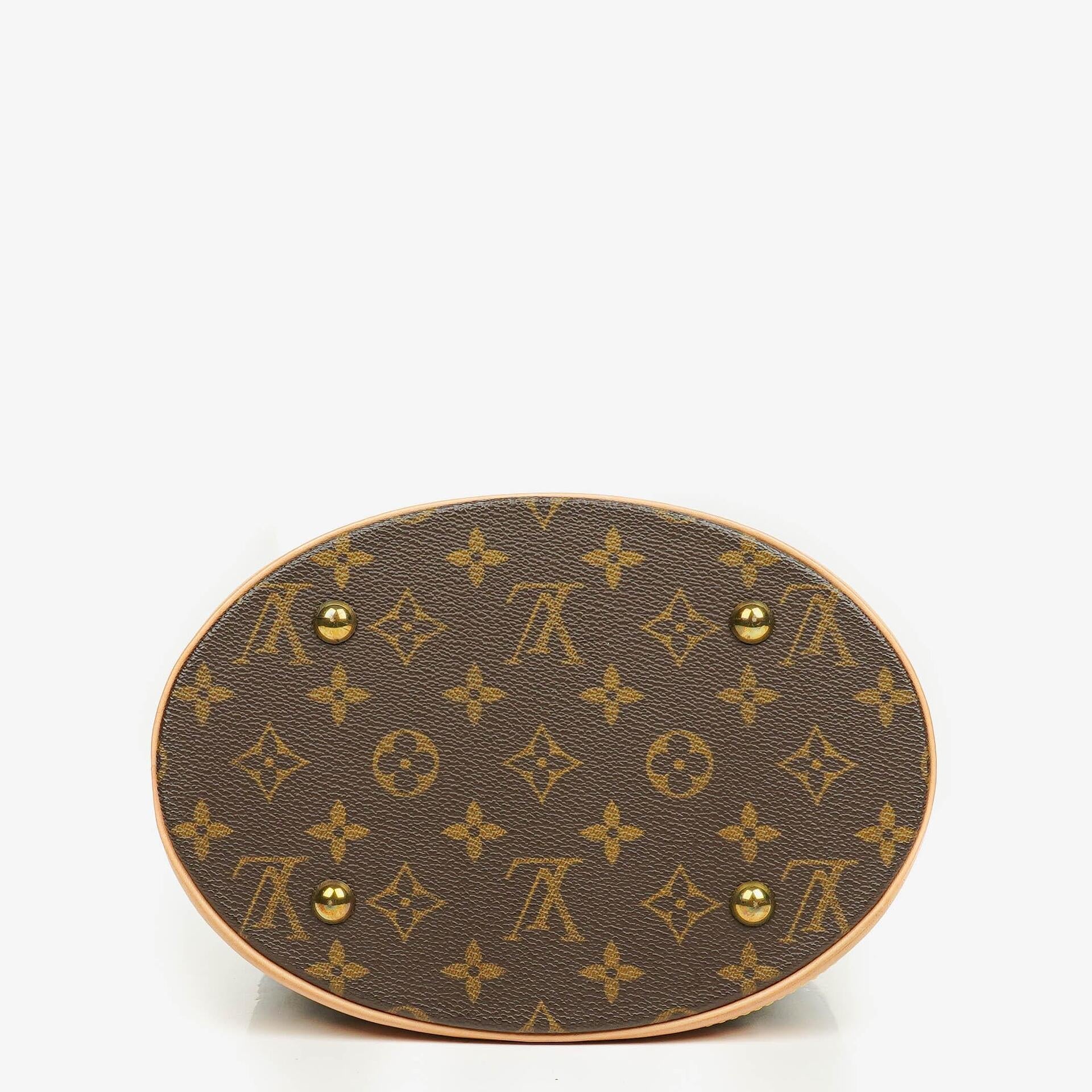Louis Vuitton Petit Bucket Bag aus Monogram Canvas