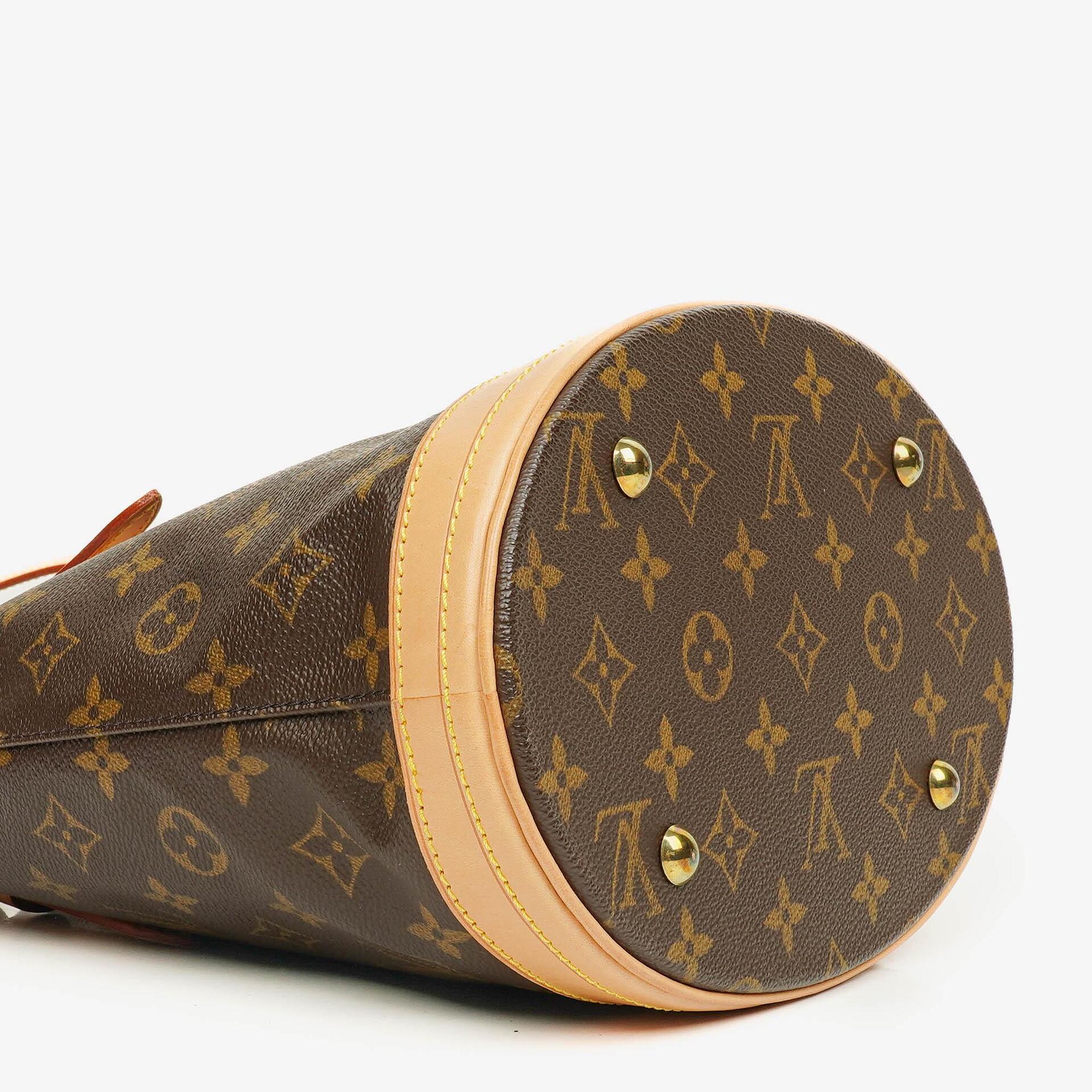 Louis Vuitton Petit Bucket Bag aus Monogram Canvas