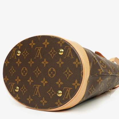 Louis Vuitton Petit Bucket Bag aus Monogram Canvas