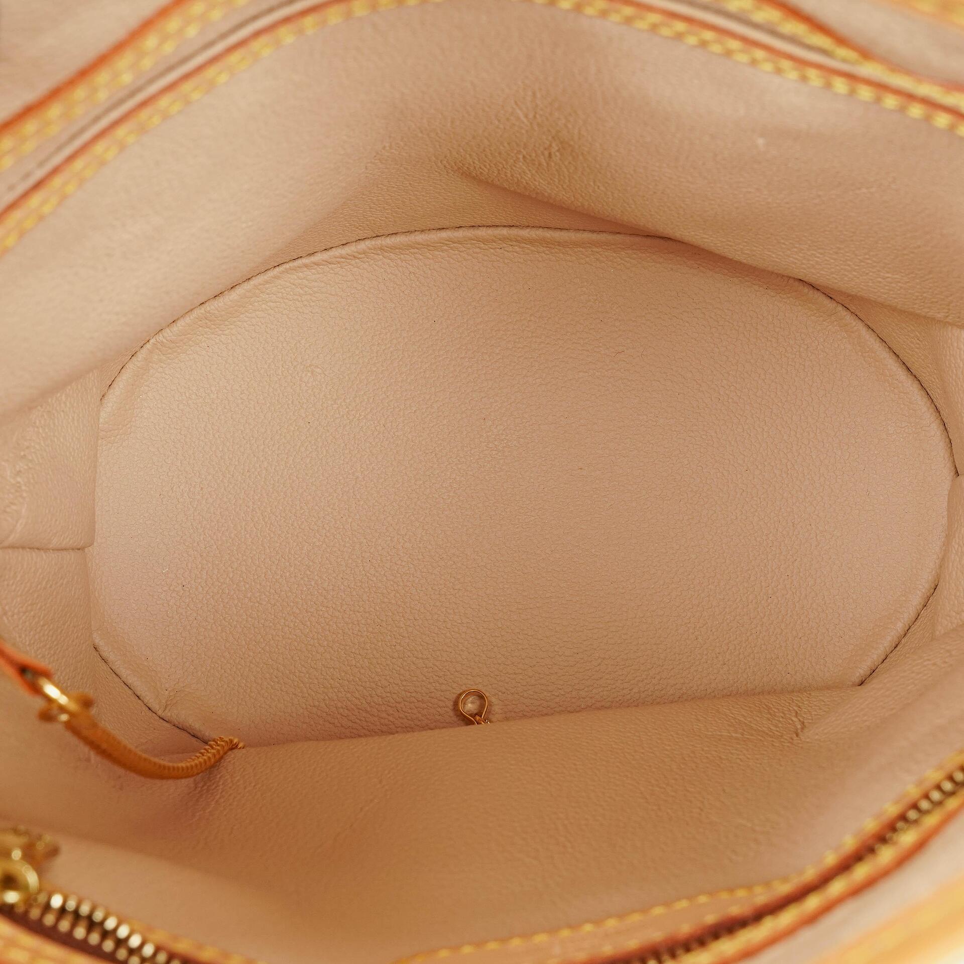 Louis Vuitton Petit Bucket Bag aus Monogram Canvas