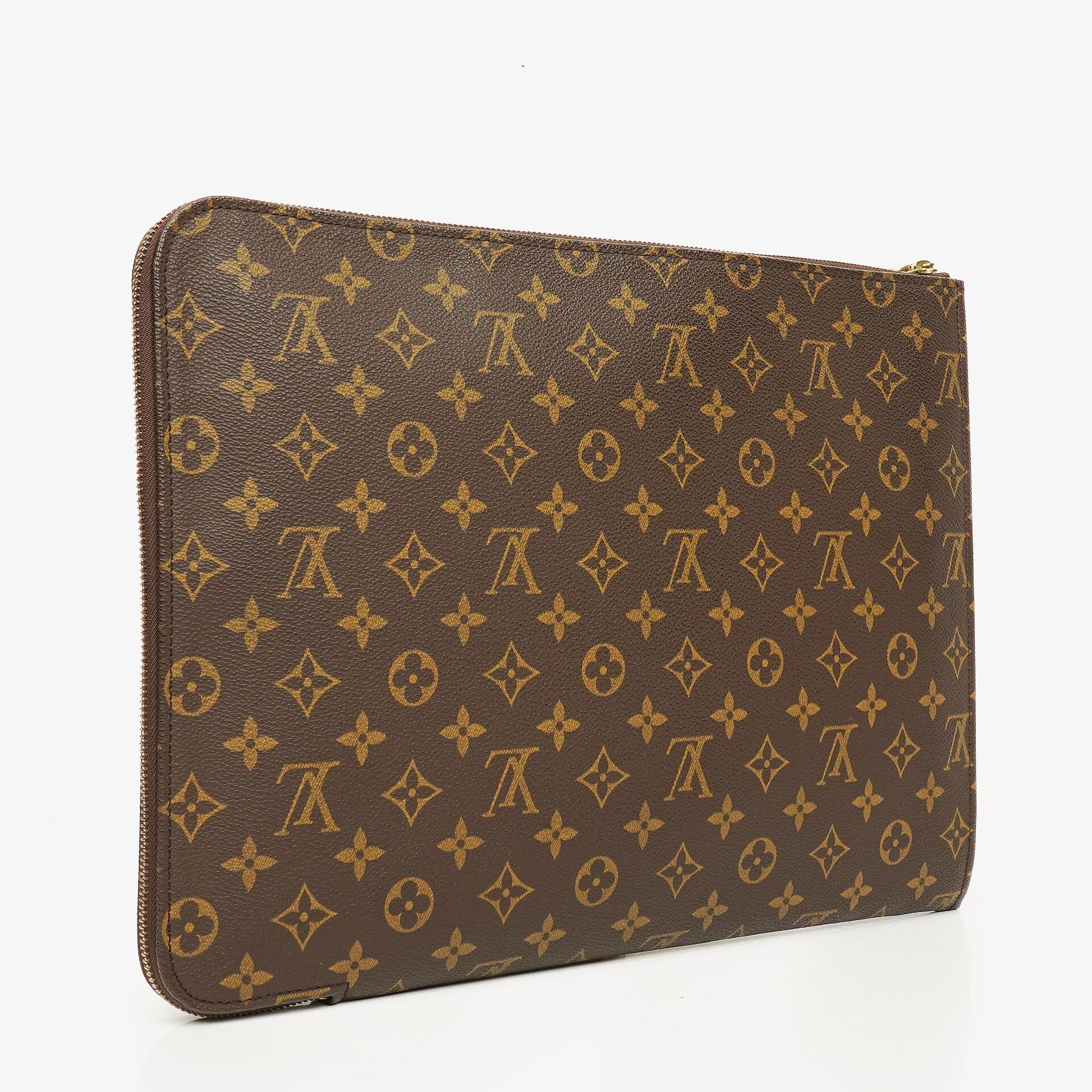Louis Vuitton Poche Documents Portfolio-Mappe aus Monogram Canvas