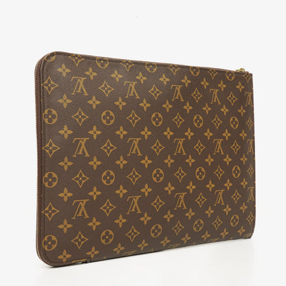 Louis Vuitton Poche Documents Portfolio-Mappe aus Monogram Canvas