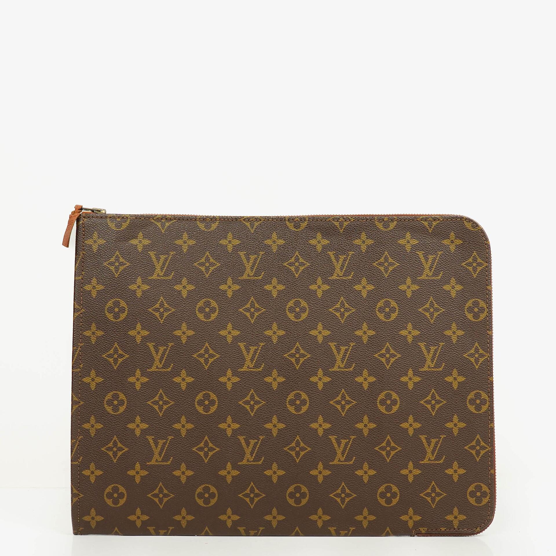 Louis Vuitton Poche Documents Portfolio-Mappe aus Monogram Canvas