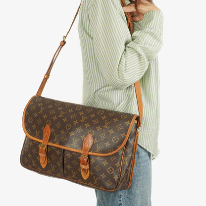 Louis Vuitton Sac Gibeciere GM aus Monogram Canvas