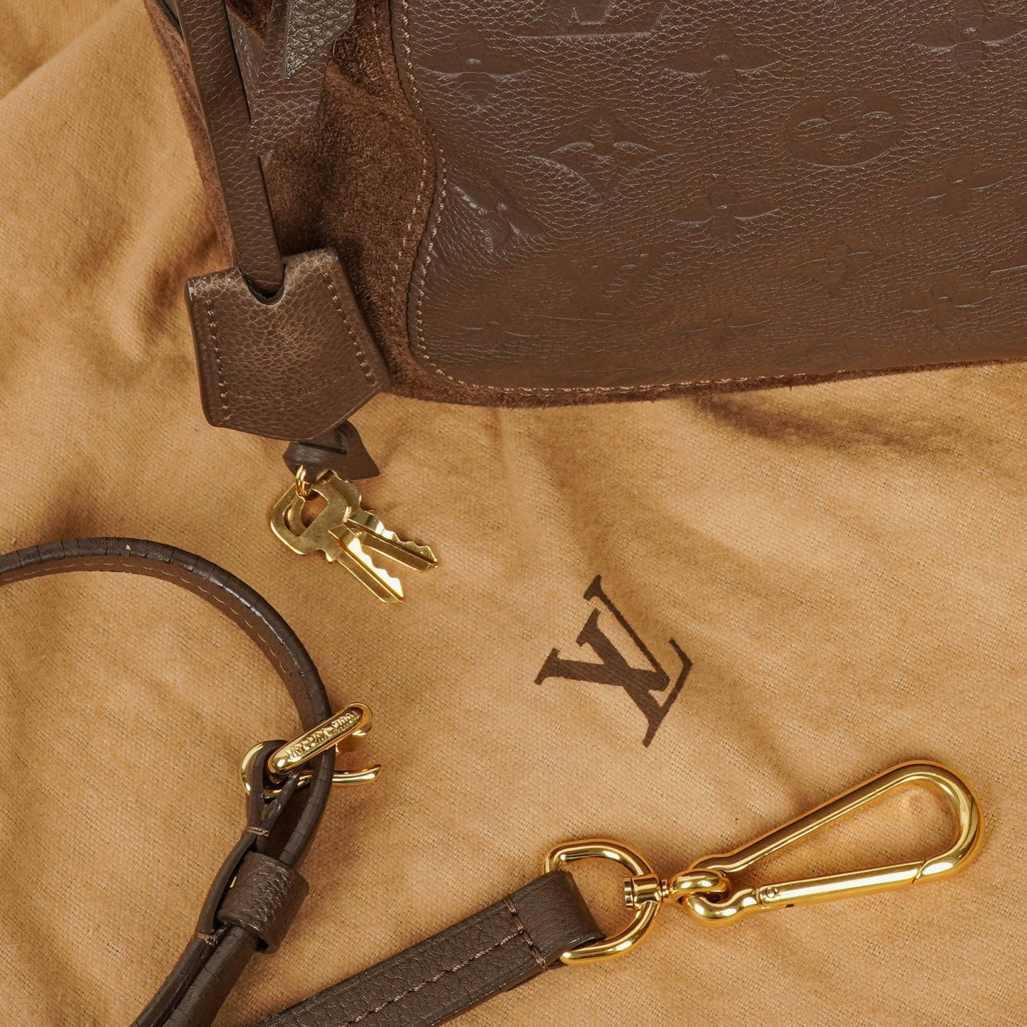 Louis Vuitton Audacieuse PM Tasche aus Monogram Ombre Empreinte