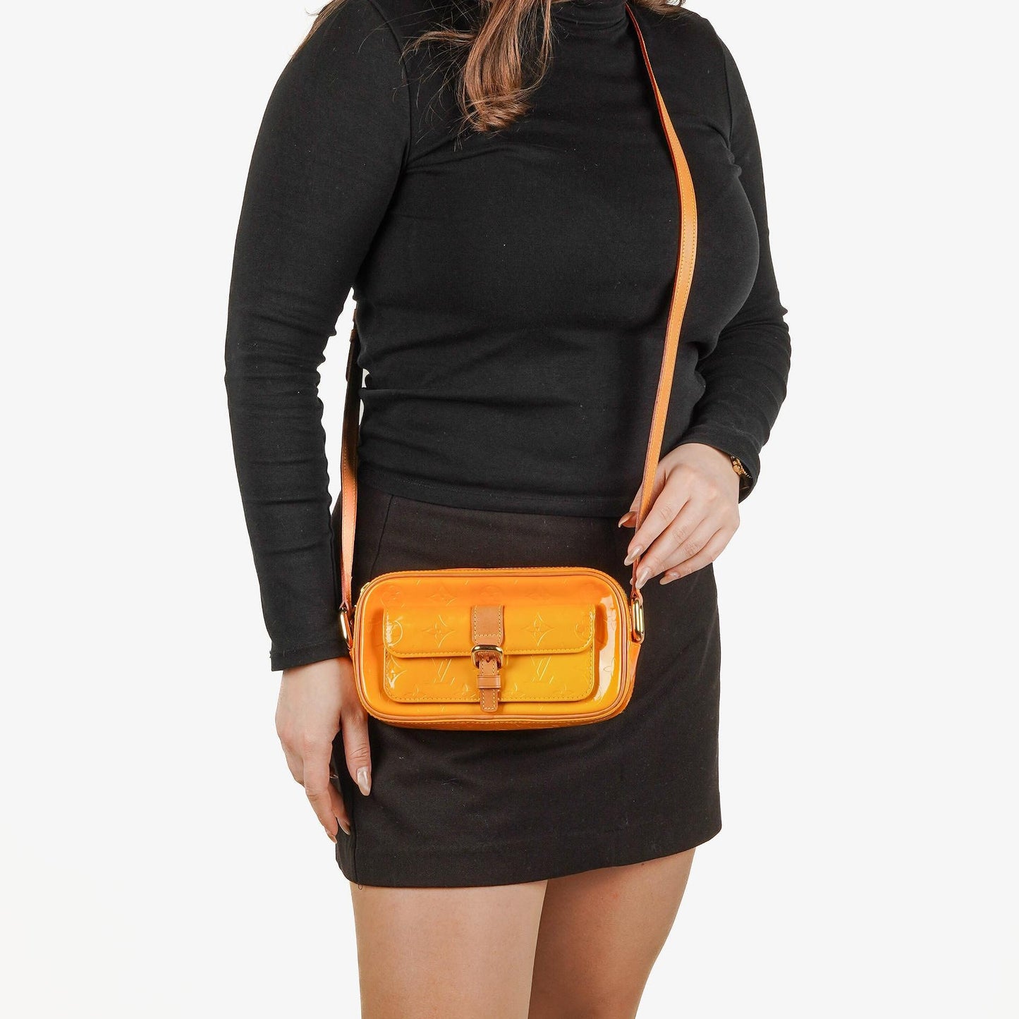Louis Vuitton Juliette Tasche aus Monogram Vernis