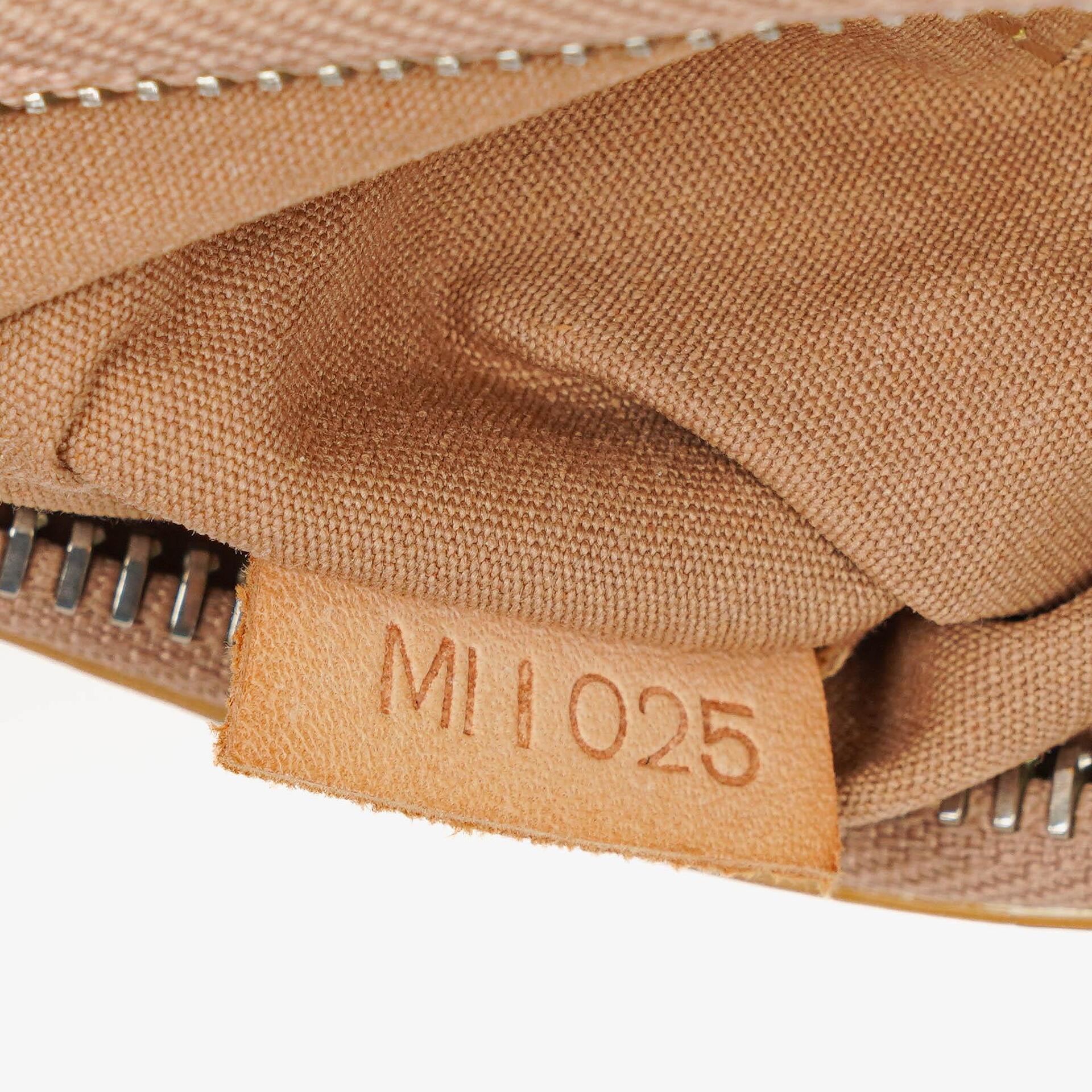 Louis Vuitton Minna Street Crossbody Tasche aus Monogram Vernis in Noisette, 2005