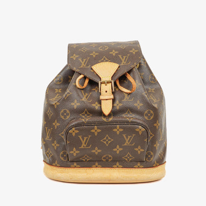 Louis Vuitton Montsouris MM Rucksack aus Monogram Canvas