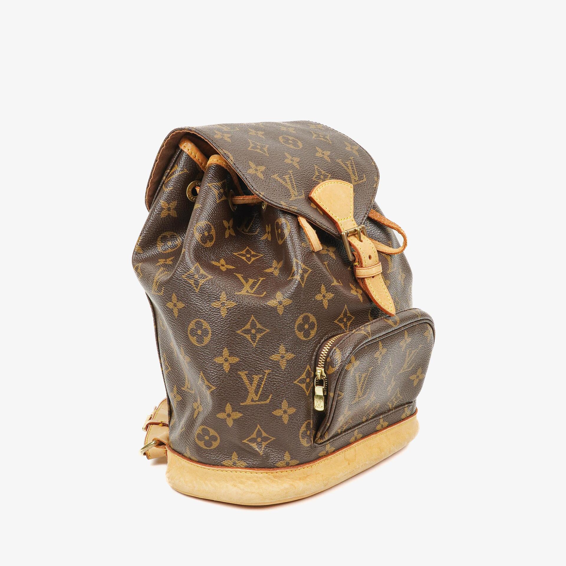 Louis Vuitton Montsouris MM Rucksack aus Monogram Canvas