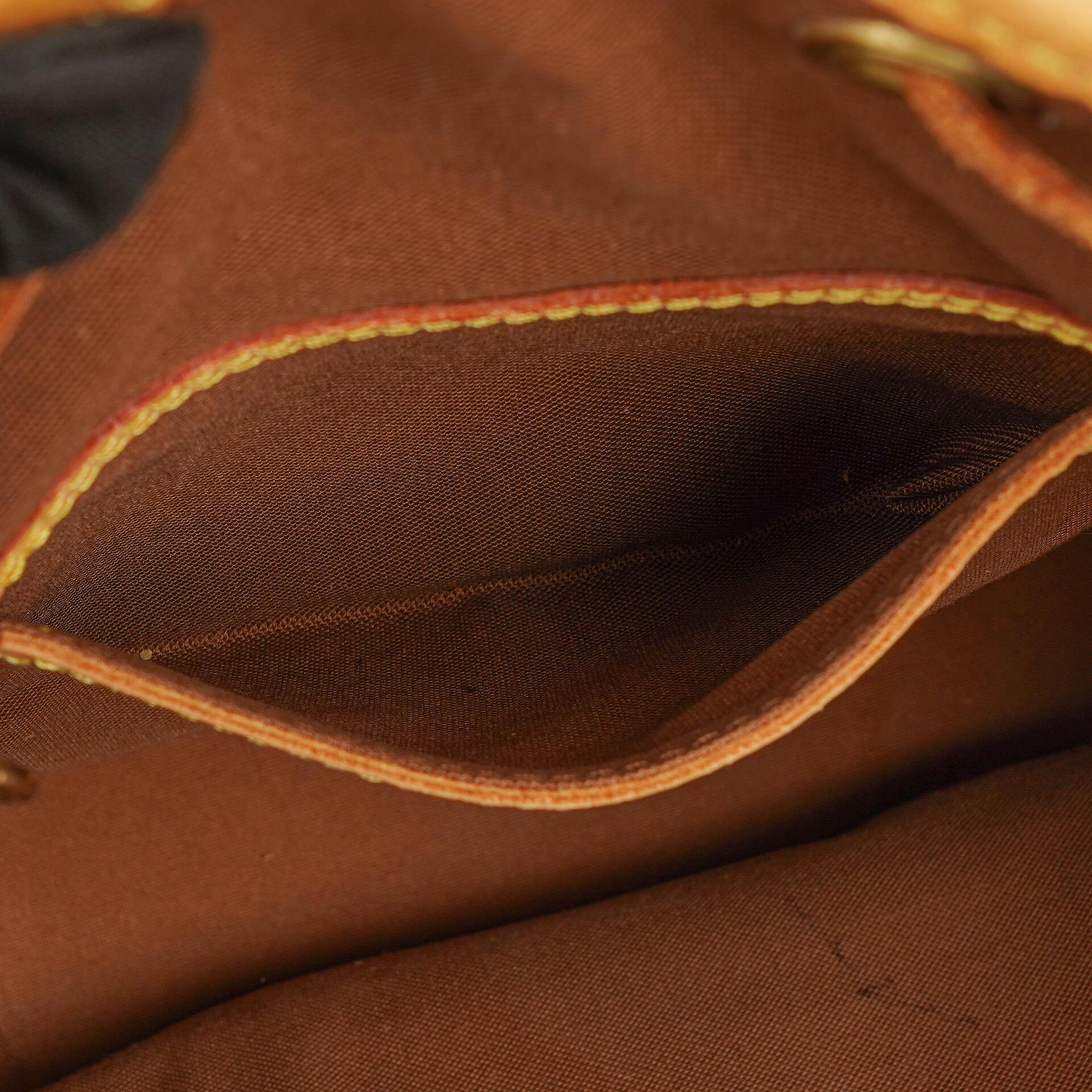 Louis Vuitton Montsouris MM Rucksack aus Monogram Canvas